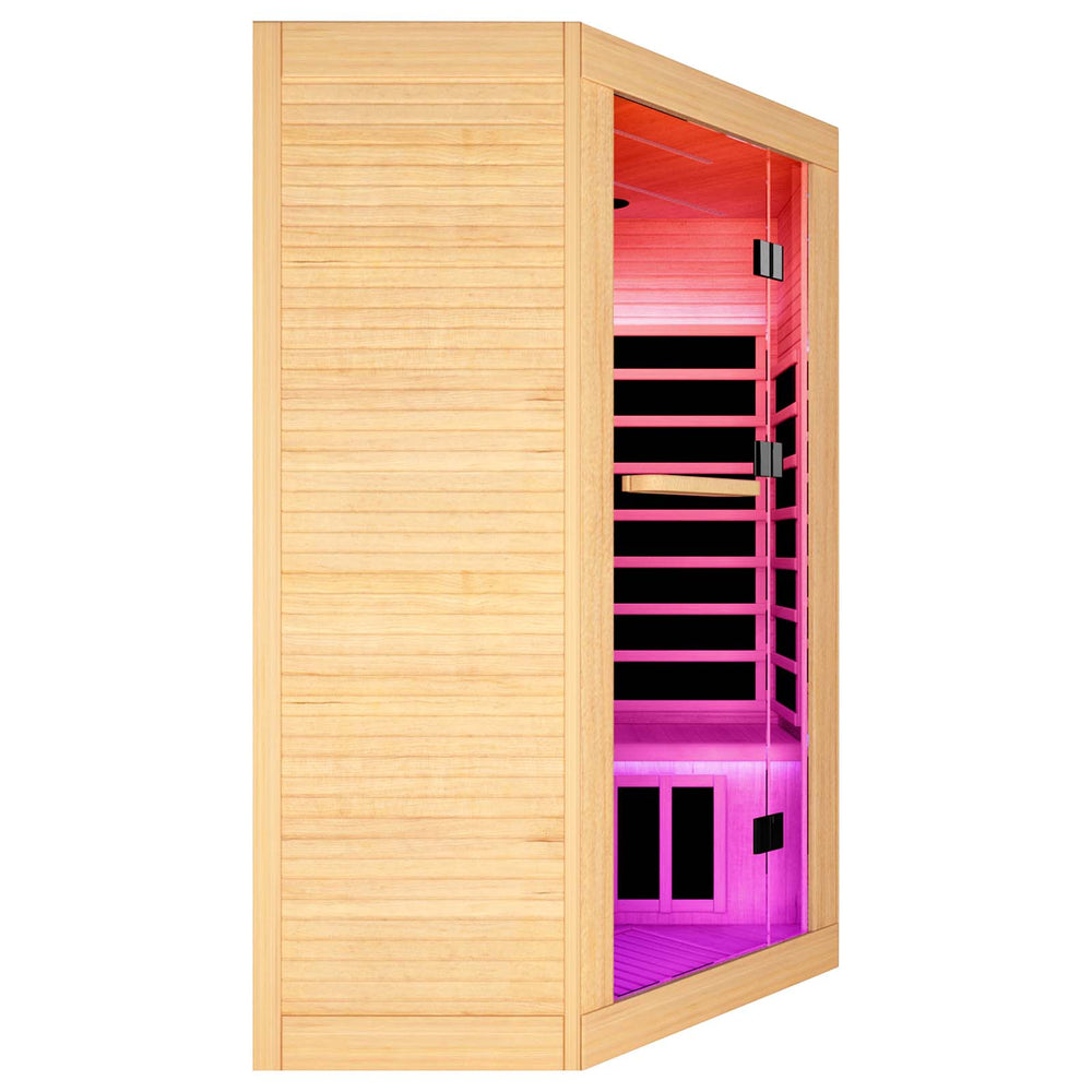 The side view Outexer HK3 infrared sauna The side view Outexer HK3 infrared sauna