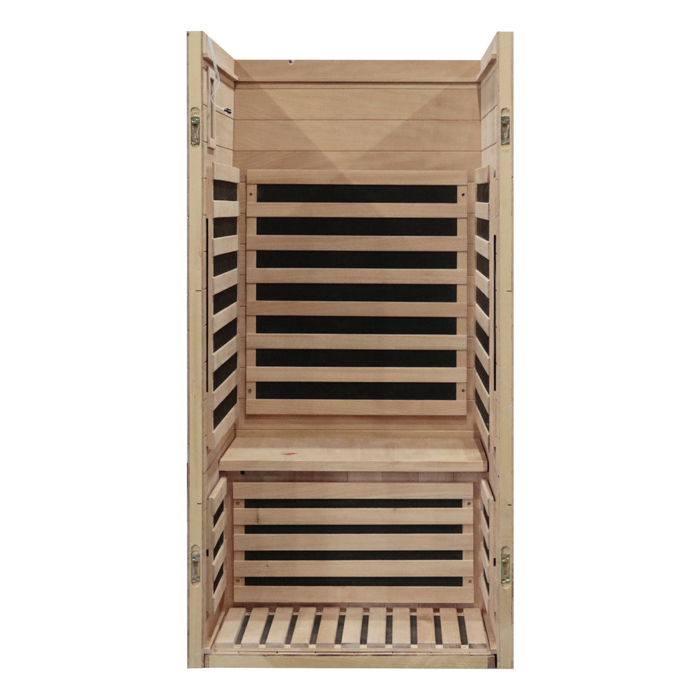 Outexer HM1 infrared sauna interior Outexer HM1 infrared sauna interior