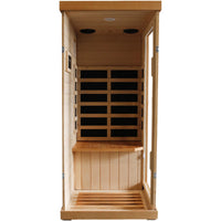 Outexer infrared sauna T-50C interior Outexer infrared sauna T-50C interior