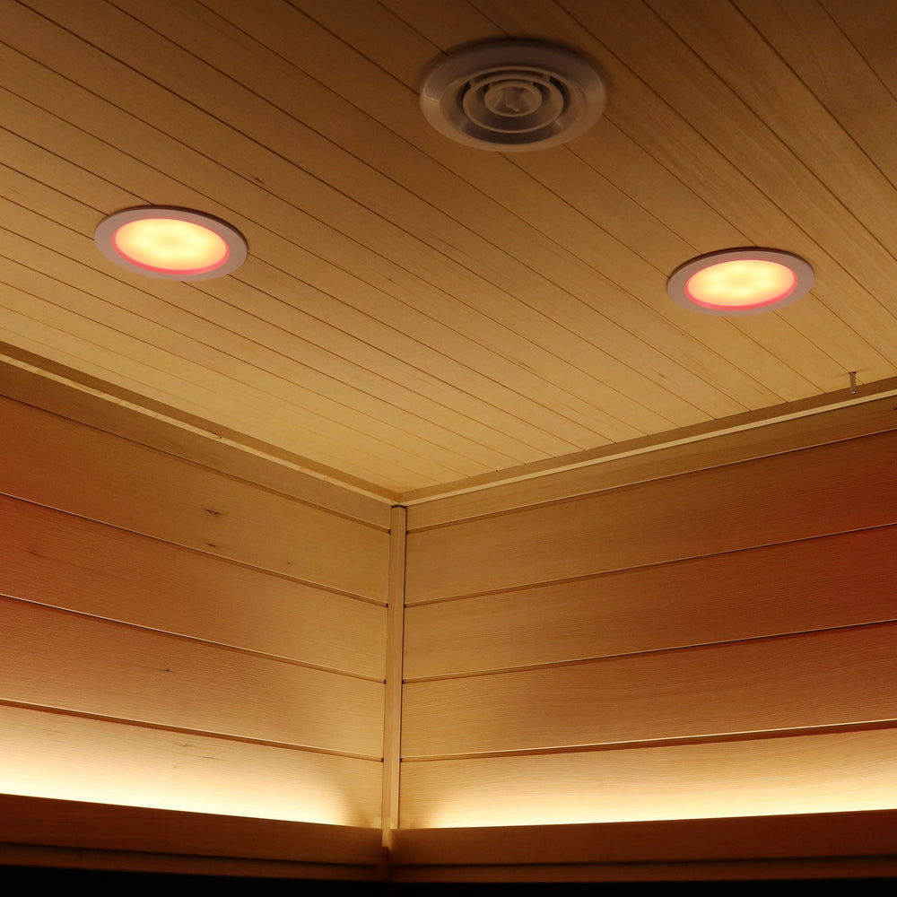 Outexer infrared sauna T52D2 interior Outexer infrared sauna T52D2 interior