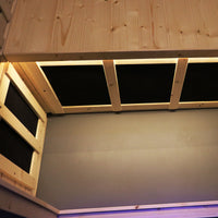 Outexer T59C2 outdoor sauna interior seat Outexer T59C2 outdoor sauna interior seat