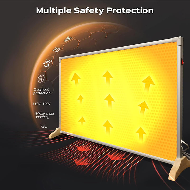 Outexer 550W Far Infrared Wall Heater Panel Outexer 550W Far Infrared Wall Heater Panel