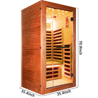 outexer sauna HF1 size outexer sauna HF1 size
