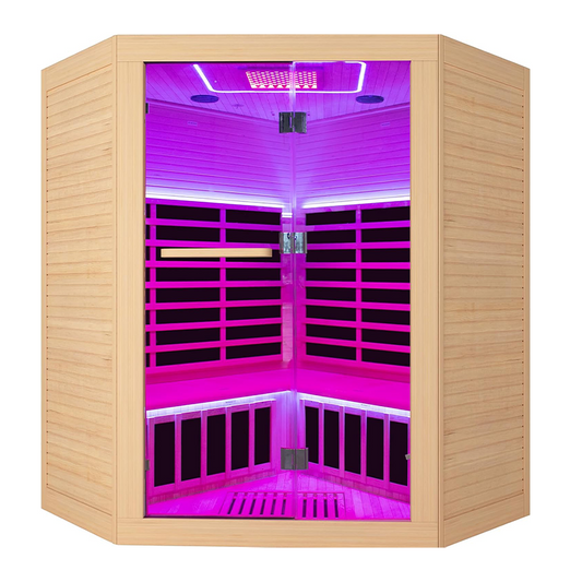 Outexer HK4 4-Person Corner Infrared Sauna