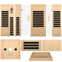 Outexer HK1 infrared sauna assembly parts diagram