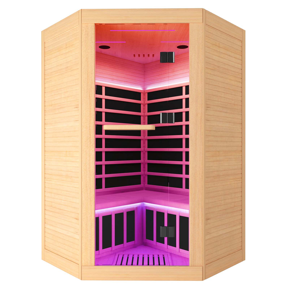 Outexer HK3 indoor 3 person Low EMF far infrared sauna