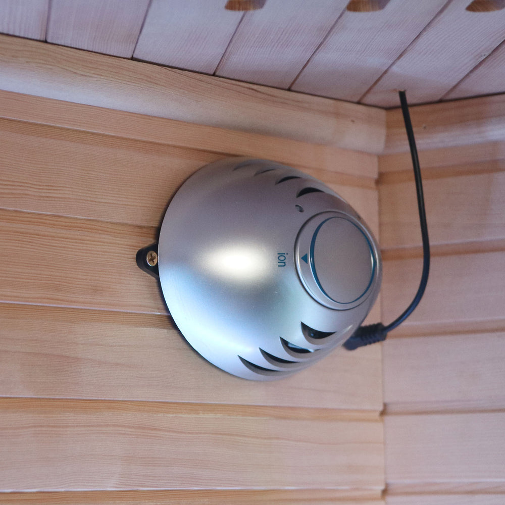 Outexer HK3 indoor sauna with a Oxygen bar inside