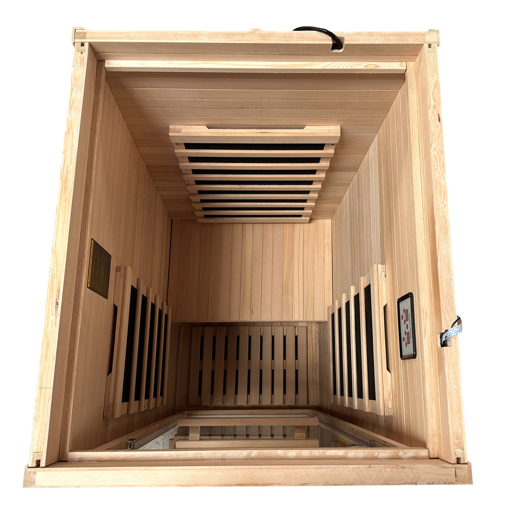 HY-MINI OUTEXER SAUNA Top view section