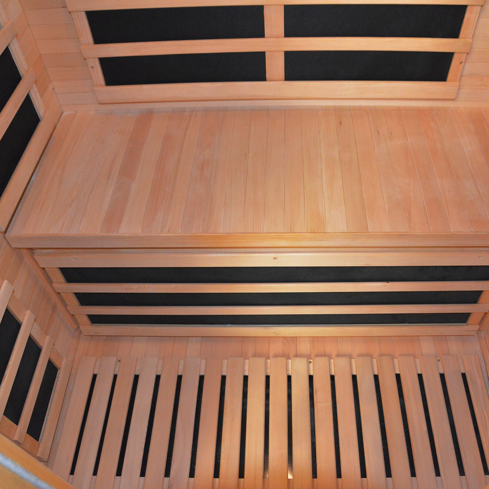 outexer HY2 outdoor sauna interior seat