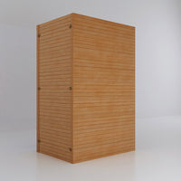 back of outexer infrared sauna HY5