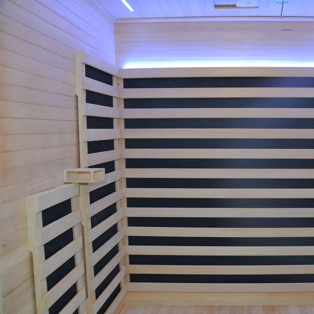 outexer infrared sauna HY5 interior heat plate