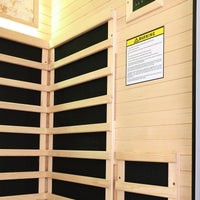 Outexer 1-person sauna HS2 heating panel