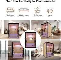 Outexer HK2 Indoor 2-Person Far Infrared Sauna