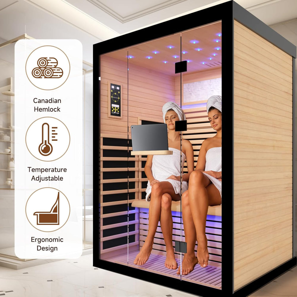 Outexer HK2 Indoor 2-Person Far Infrared Sauna