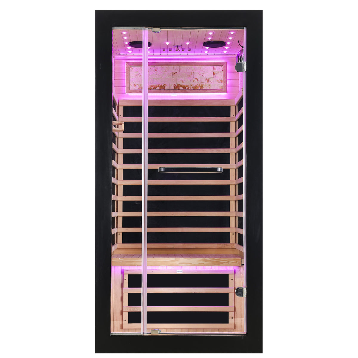 Outexer HF5 Indoor 1-Person Infrared Sauna | Spacious Single Sauna