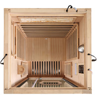Outexer HF5 Indoor 1-Person Infrared Sauna | Spacious Single Sauna