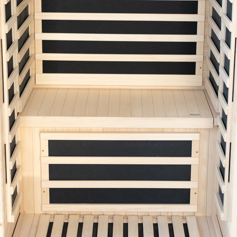 Outexer HF5 Indoor 1-Person Infrared Sauna | Spacious Single Sauna