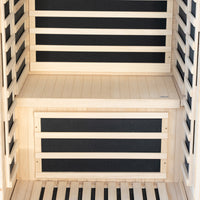 Outexer HF5 Indoor 1-Person Infrared Sauna | Spacious Single Sauna