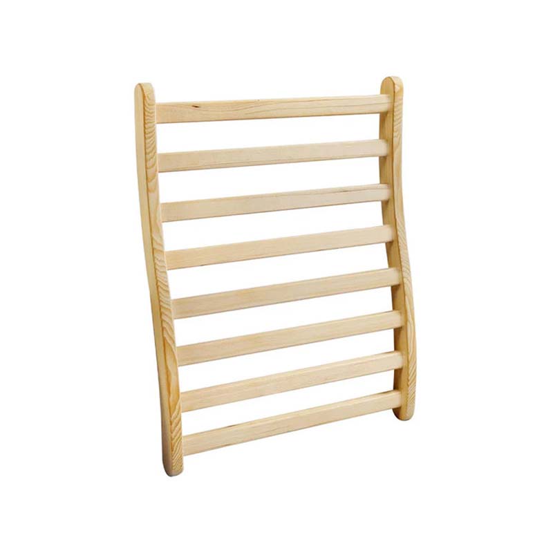 Hemlock S Shape Sauna Backrest