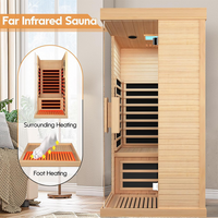 Outexer HK1 Indoor 1-Person Low EMF Infrared Sauna