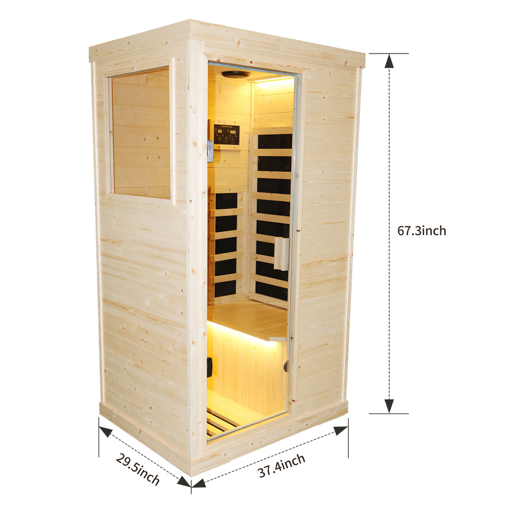Outexer home sauna T-50C2 size