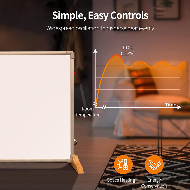 Outexer 550W Far Infrared Wall Heater Panel for Room