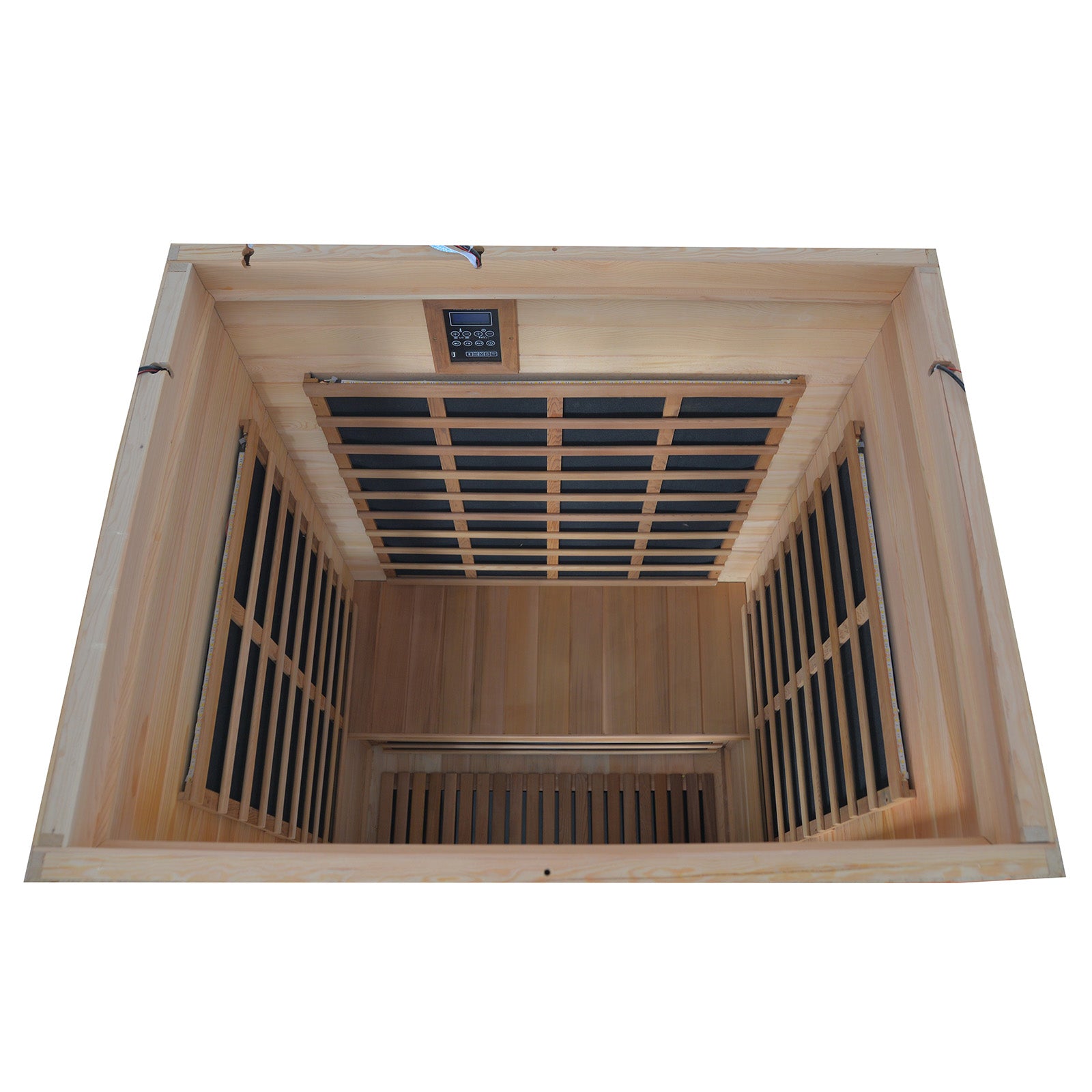 Outexer HY6 Outdoor 2-Person Far Infrared Sauna | Chromotherapy Light