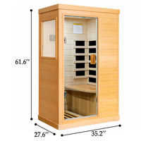 Outexer infrared sauna T-50C size
